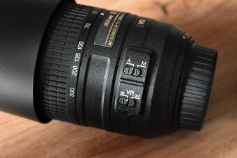 Nikkor 55 - 300 AF VR - zoom objektiv pre nikon - ako novy - 8