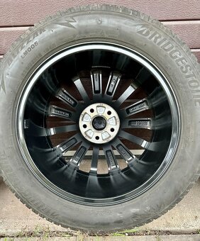originální ALU kolesá škoda trinity black R18 5x112 - 8