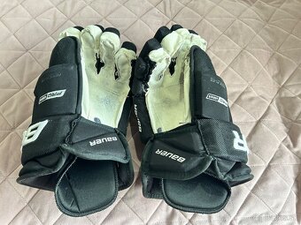 ✅ Hokejové rukavice BAUER PRO SERIES SR - č. 15 - BLACK ✅ - 8