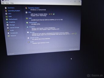 15.6" HP 255 G7/AMD Ryzen 5/16GB RAM/256SSD a 1TB HDD/AMD V - 8