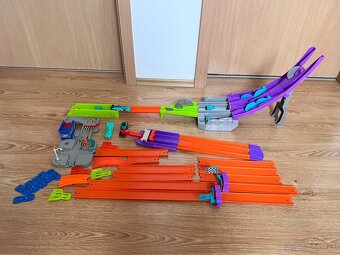 Hot Wheels split speeders dráha + príslušenstvo - 8