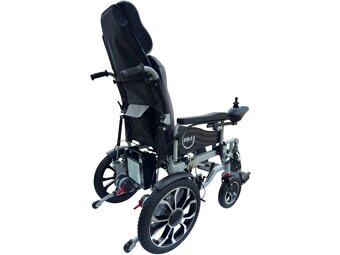 elektrický invalidný vozík XL 52 cm do170kg novy 10km/h - 8