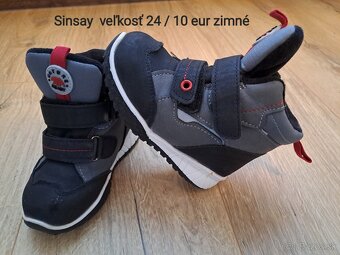 Obuv tenisky,  papučky,  čižmičky, pre detičky - 8