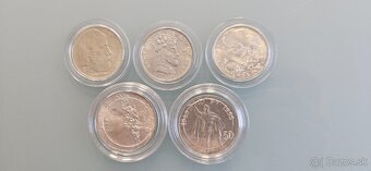 Pamätné mince Kčs, 13ks, Zbierkový stav, Super cena - 8