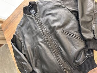 Dámska kožená bomber bunda Zara - 8