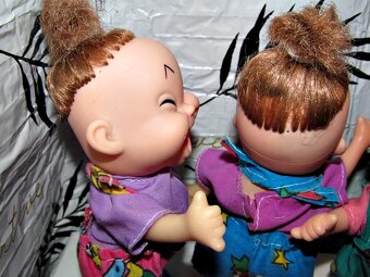 Retro sběratelské malé panenky šklebíci parta 7 rošťáků - 8