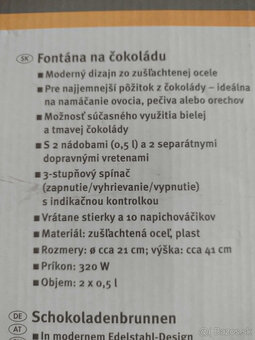 Čokoládová fontána - 8
