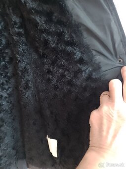 Dámska čierna zimná bunda v. L - TOP stav - 8