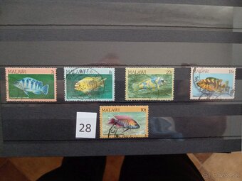 Poštové známky č.472 - AFRIKA II. - 20 sérií - 8