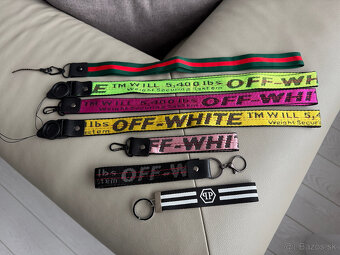 Štýlové šnúrky značky Off-white, GG, PP - 8
