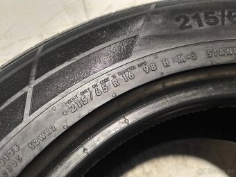 215/65 R16 Letné pneumatiky Continental 4 kusy - 8