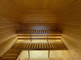 ZÁHRADNÁ SUDOVÁ SAUNA QUADRO 240 сm 2QL - 8