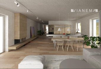 IBA U NÁS 2 podľažný 4i rodinný dom s dvojgarážou,830m2 PB - 8