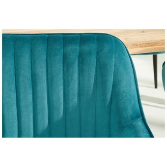 Stoličky kreslá - kovové drevené ratanové plastové záhradné - 8