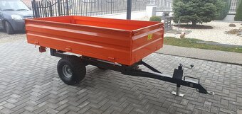 Vyklapacia vlecka 1,5 t. VÍKENDOVÁ AKCIA 1450 EUR - 8
