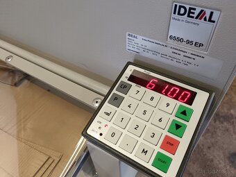 Stohová rezačka PAPÍRU KARTONU- IDEAL, nůžky, strihač papíru - 8