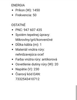 Mikrovlnna rura AEG - 8