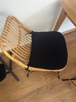 Bambusove stolicky 6ks - 8