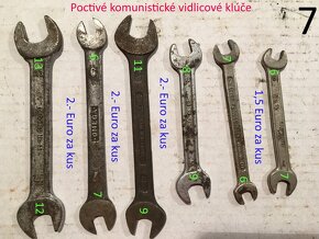 Kombinačky štiepacie a segerove kliešte vidlicové klúče - 8