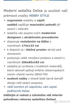 Kožená sedacia súprava nová 256x183cm - 8