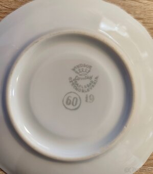 Retro porcelánová sada Windsor – Epiag Loučky (Československ - 8