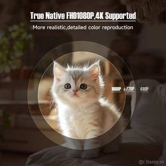 Nový projektor Magcubic – Full HD 1080P, 650 ANSI, WiFi6, BT - 8