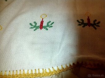 Retro vyšívané obrusy 2 - 8