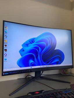 Predám herný PC + MSI Optix G24 monitor - 8