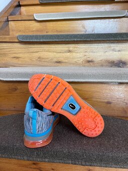 Nike Air Max Flyknit - veľkosť 39 - modro/oranžové - 8