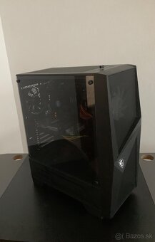 Predám gaming PC v skrini MSI MAG Forge 100R, i5-9400F, RTX - 8