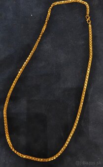 Strieborná retiazka a náramky s pravým zlatým pozlátením – 4 - 8