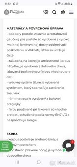 Detská celodrevená postielka - 8