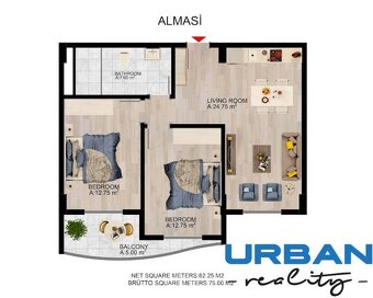 KONDO HOTEL S VODOPÁDOM - ALMASI 62 M2 - 8