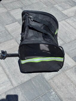 Taska-ruksak pre psa macku+ nosic na bicykel - 8