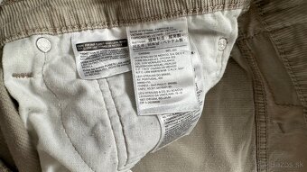 Pánske mančestrové džínsy Levis 511 - veľkosť 38/31 - 8
