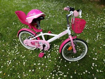 Detský bicykel BTWIN ružový s príslušenstvom - 8