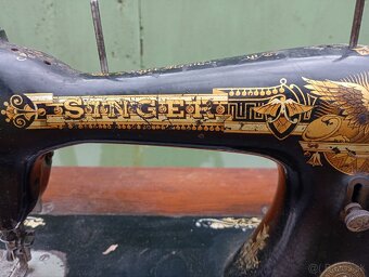 šijací stroj Singer rok výroby 1908 - 8