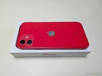 APPLE IPHONE 12 64GB RED ,ZDRAVIE BATERKY 100% - 8