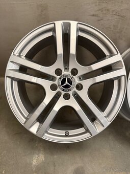 Nepoužité hliníkové disky 5x112 R18 Mercedes GLA Škoda VW - 8