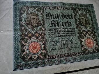 staré nemecké Ríšske bankovky - 8
