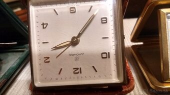 Hodinki z budikom-Cestovne obal koza - 8