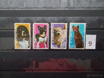 Poštové známky č.424 - FAUNA SVETA I. - 20 ks sérií - 8