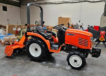 Malotraktor, traktor RHINO 25 HP, AKCIA ORBA, pluh,rotavátor - 8