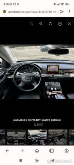 predám,vymením Audi A8 - 8