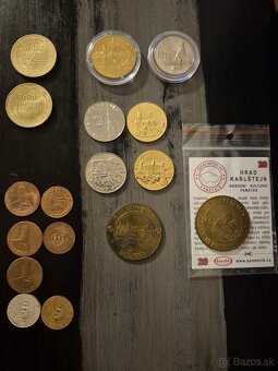 Pamatné mince - slovenské a české hrady a zámky - 8
