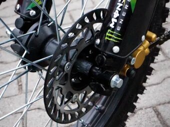 NOVÁ CROSS motorka BS 125ccm – 17/14 kolesá, BIG FRAME, manu - 8