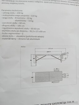 Masérsky stôl - NOVÝ - 8