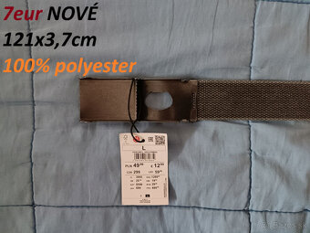 Podkolienky Zlatan 2 páry, Opasok Textilný, Eko Koža, Koža - 8