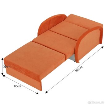 Rozkladacie kreslo s úložným priestorom - 8