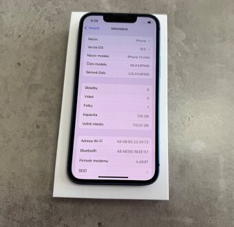 Apple iPhone 13 Mini 128GB Blue - 8